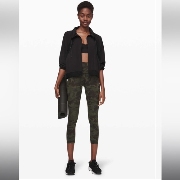 Lululemon Sz 0 Wunder Under High-Rise Tight 25" *Full-On Luxtreme Camo Green - Picture 10 of 10